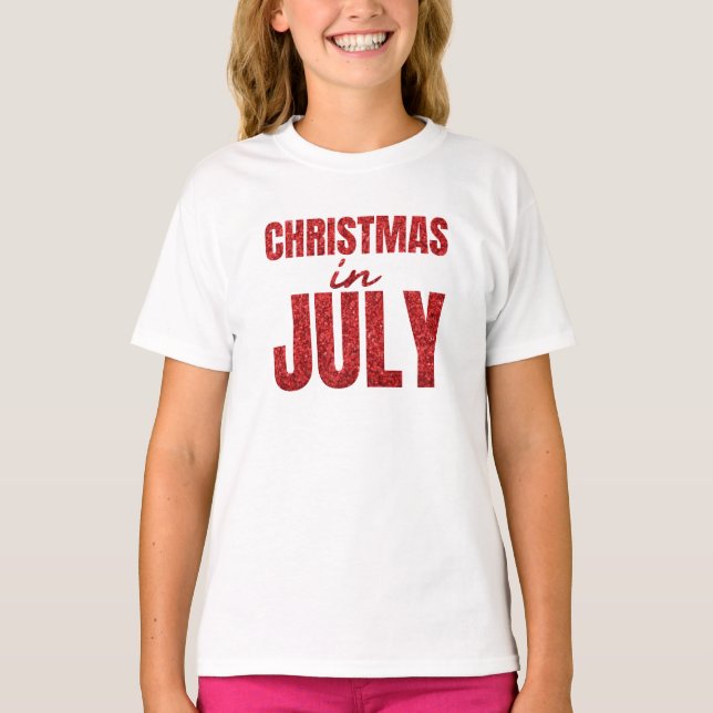 Camiseta Natal Em Julho (Frente)
