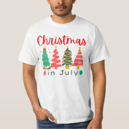 Camiseta Natal em julho