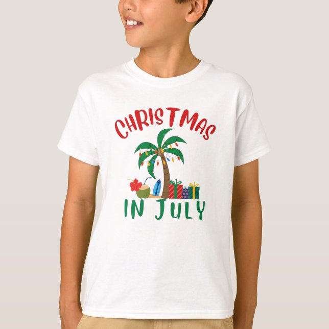 Camiseta Natal Em Julho (Frente)
