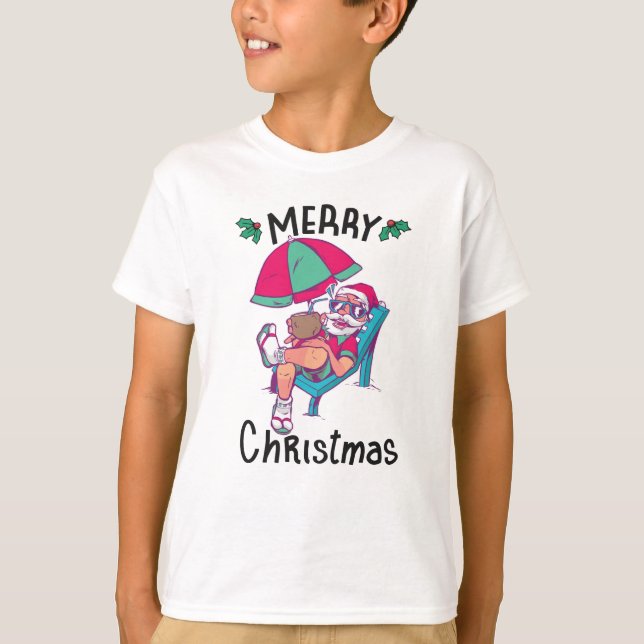 Camiseta Natal em julho (Frente)