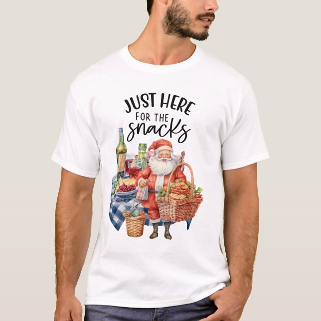 Camiseta Natal em julho com SANTA CLAUS Beachy (Frente)