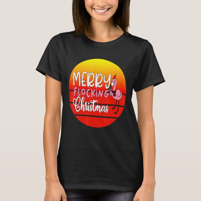Camiseta Natal Em Julho Feliz Bloqueando Natal (Frente)