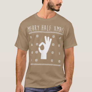 Camiseta Natal Em Julho Feliz De Natal Feia Meio Xmas
