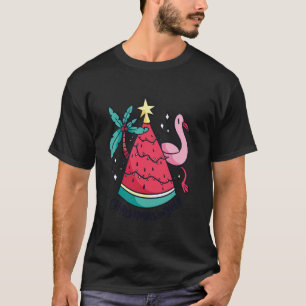 Camiseta Natal Em Julho Palm Tree Luz Tropical Verão