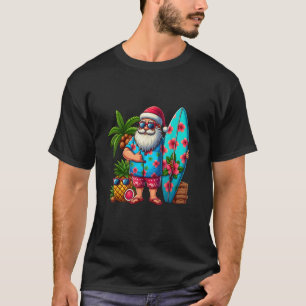 Camiseta Natal em Julho Papai Noel Homens Meninos Crianças
