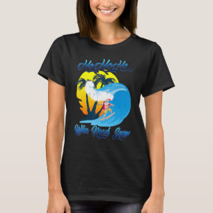 Camiseta Natal Em Julho Papais noeis Surfando Verão Que Pre