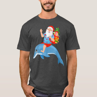 Camiseta Natal em Papais noeis de julho em hawaii em um Gol
