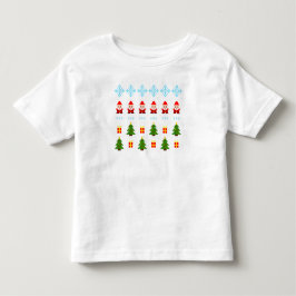 Camiseta Natal em Pixel Art