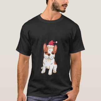 Camiseta Natal Engraçado de Cachorro Feminino de Natal Deco