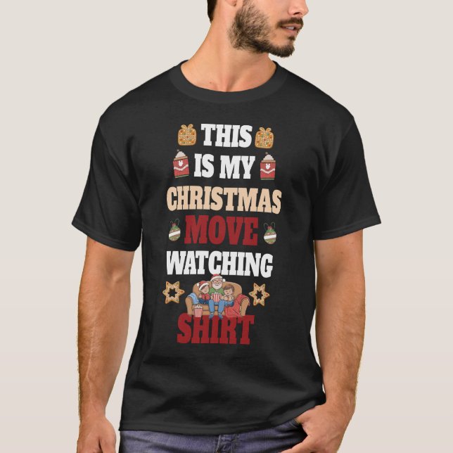 Camiseta Natal Engraçado Este É O Meu Relógio De Natal (Frente)