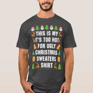 Camiseta Natal engraçado nas férias de verão de julho de 20