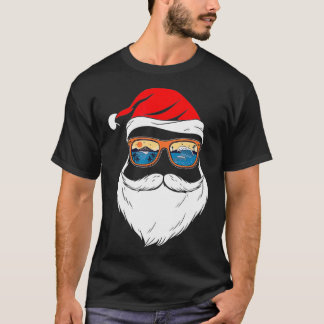 Camiseta Natal engraçado no XMAS em Papais noeis de julho