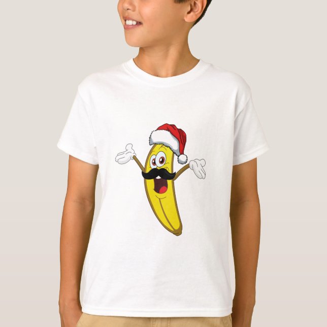 Camiseta Natal engraçado para Banana (Frente)