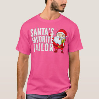 Camiseta Natal engraçado para o alfaiate favorito