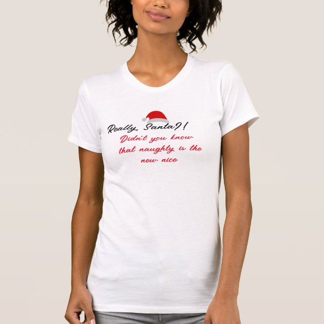 Camiseta Natal Engraçado para Papais noeis Hilarious (Frente)