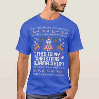 Camiseta Natal Este é o meu Natal Pajama