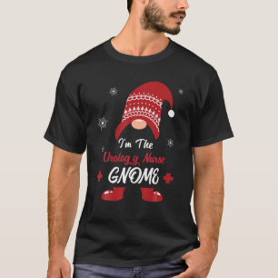 Camiseta Natal Eu Sou A Enfermeira Urologista Gnomo Enferma