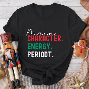 Camiseta Natal Família Correspondente Divertida Lista Trave