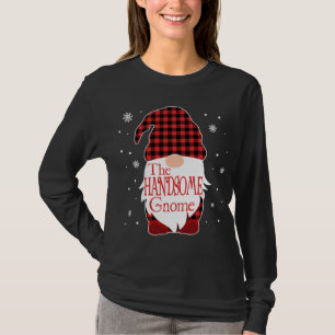 Camiseta Natal Família Pajama Presente Gnomo Bonito Buffal