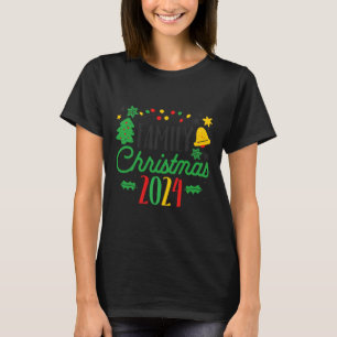 Camiseta Natal Familiar 2024 Papais noeis de presentes coin