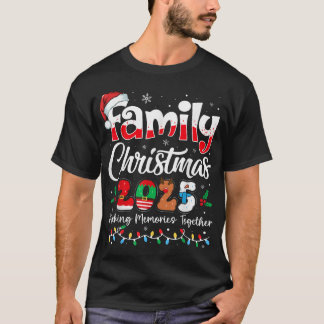 Camiseta Natal Familiar 2025 - Sala de Papéis