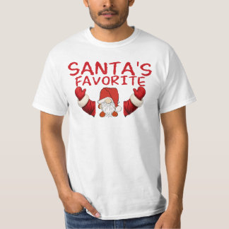 Camiseta Natal Favorito do Papai Noel
