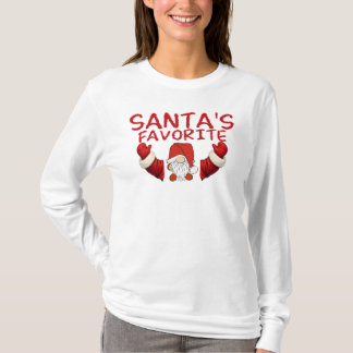 Camiseta Natal Favorito do Papai Noel
