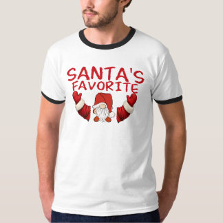 Camiseta Natal Favorito do Papai Noel