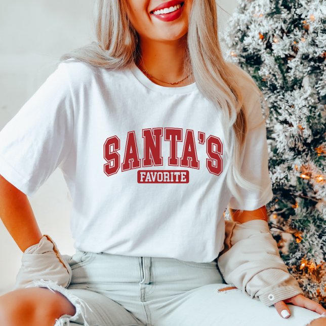 Camiseta Natal favorito dos papais noeis (Criador carregado)