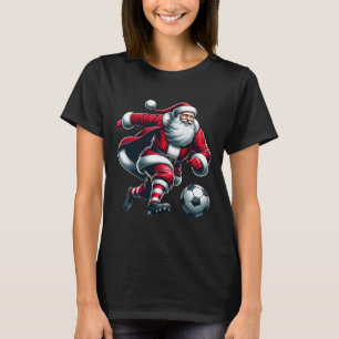 Camiseta Natal Faz Futebol Esportes Natal Mulheres Homens C