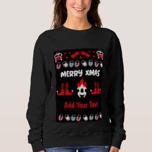 Camiseta Natal feio do bombeiro