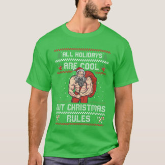 Camiseta Natal Feio Mas Regras de Natal