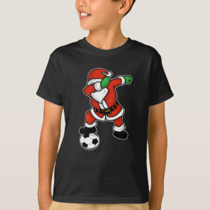 Camiseta Natal feio T-shir da dança da solha do futebol de