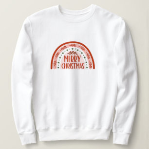 Camiseta natal, feliz e brilhante, feliz, moderno, típico