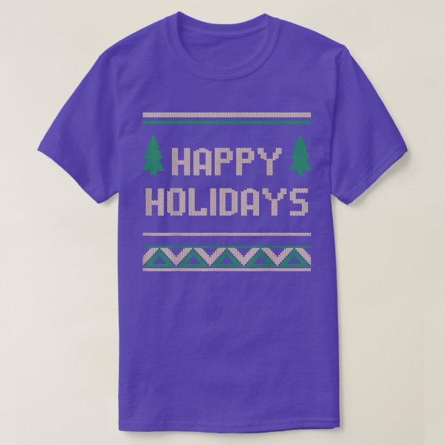 Camiseta Natal feliz legal (Frente do Design)