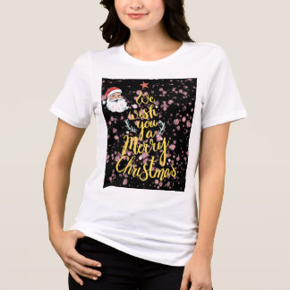 camiseta natal feliz \ Para presentes\ para ela/e