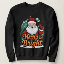 Camiseta Natal - "Felizes e Papais noeis Brilhantes"