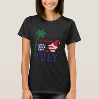 Natal festivo no Verão de julho