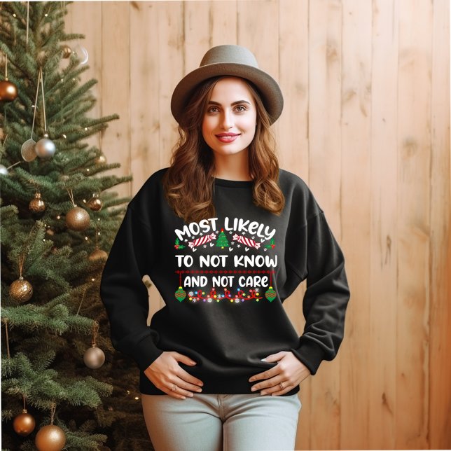 CAMISETA NATAL FUNNAL TIPOGRÁFICO DO INVERNO (WINTER TYPOGRAPHY FUNNY CHRISTMAS SWEATER)