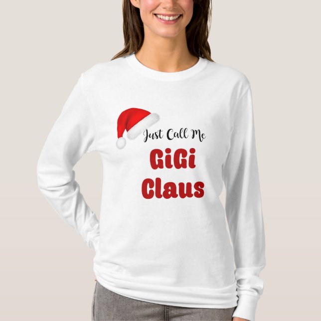 Camiseta Natal GiGi (Frente)