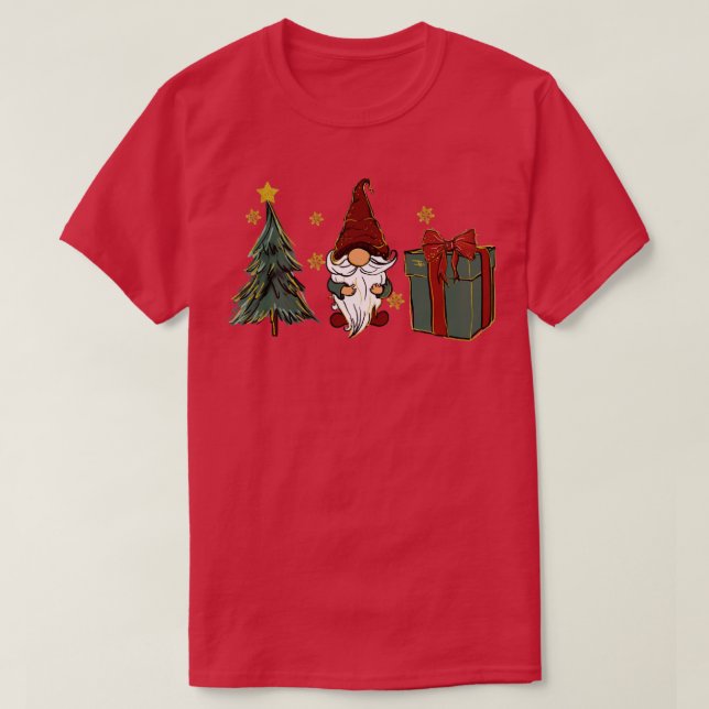 Camiseta Natal Gnomo (Frente do Design)