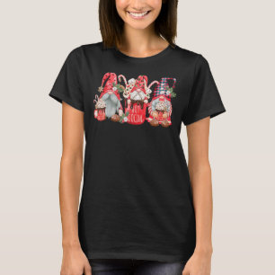 Camiseta Natal Gnomo Red Buffalo Xadrez Gnomo Hot Cacau