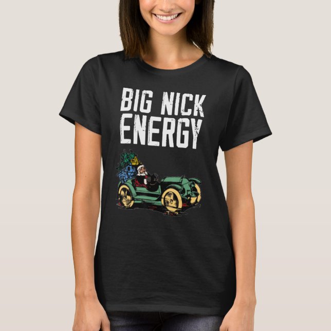 Camiseta Natal Grande Nick Energy Ugly Sweater (Frente)