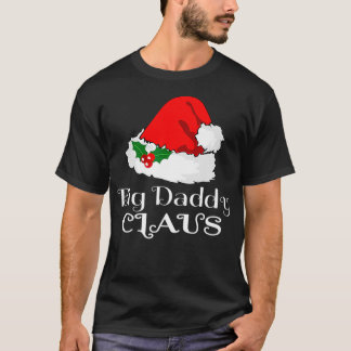 Camiseta Natal Grande Pai Claus Correspondendo Papais noeis