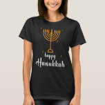 Camiseta Natal Hat Menorah Jew Hanukkah Chanukah Men Wo<br><div class="desc">Homens do Natal Menorah Judeu Hanukkah Chanukah Homens Mulheres Crianças</div>