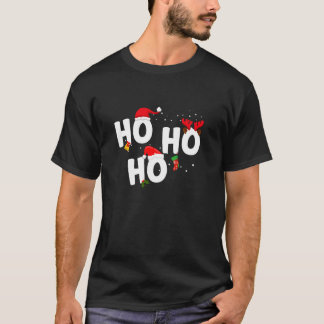 Camiseta Natal Ho Ho Ho Ho