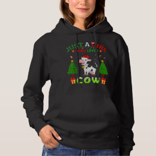 Camiseta Natal Igualável Só Uma Menina Que Lov