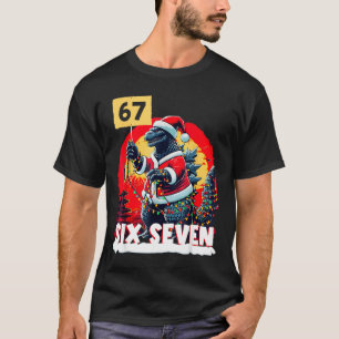 Camiseta Natal Kaiju 67 Santazilla Monstro Japonês Din