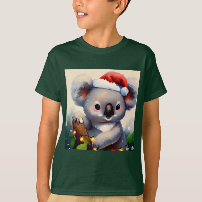 Camiseta Natal Koala 2 (Frente)