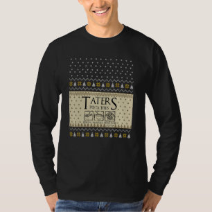 Camiseta Natal L O T R Tateras Batatas Boilem Mashem Ug